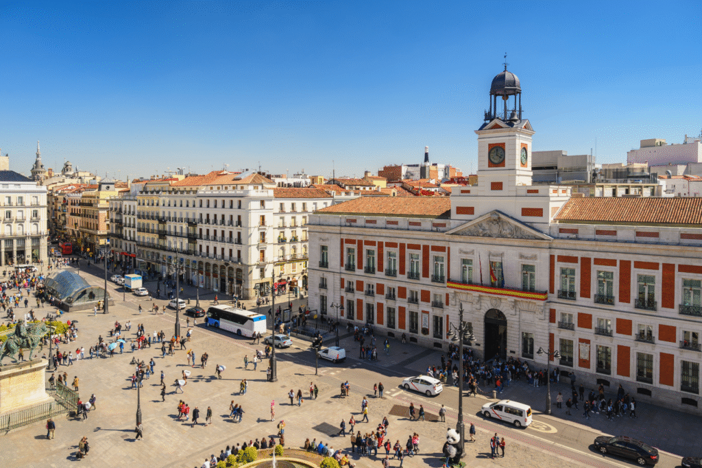 Puerta del sol - Sylwester w Hiszpanii