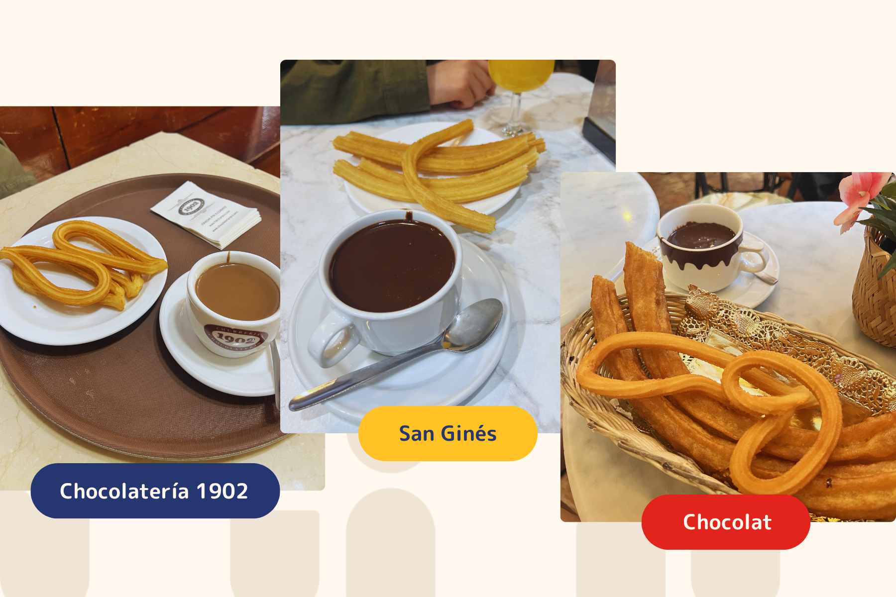 Co zjeść w Madrycie - churros con chocolate