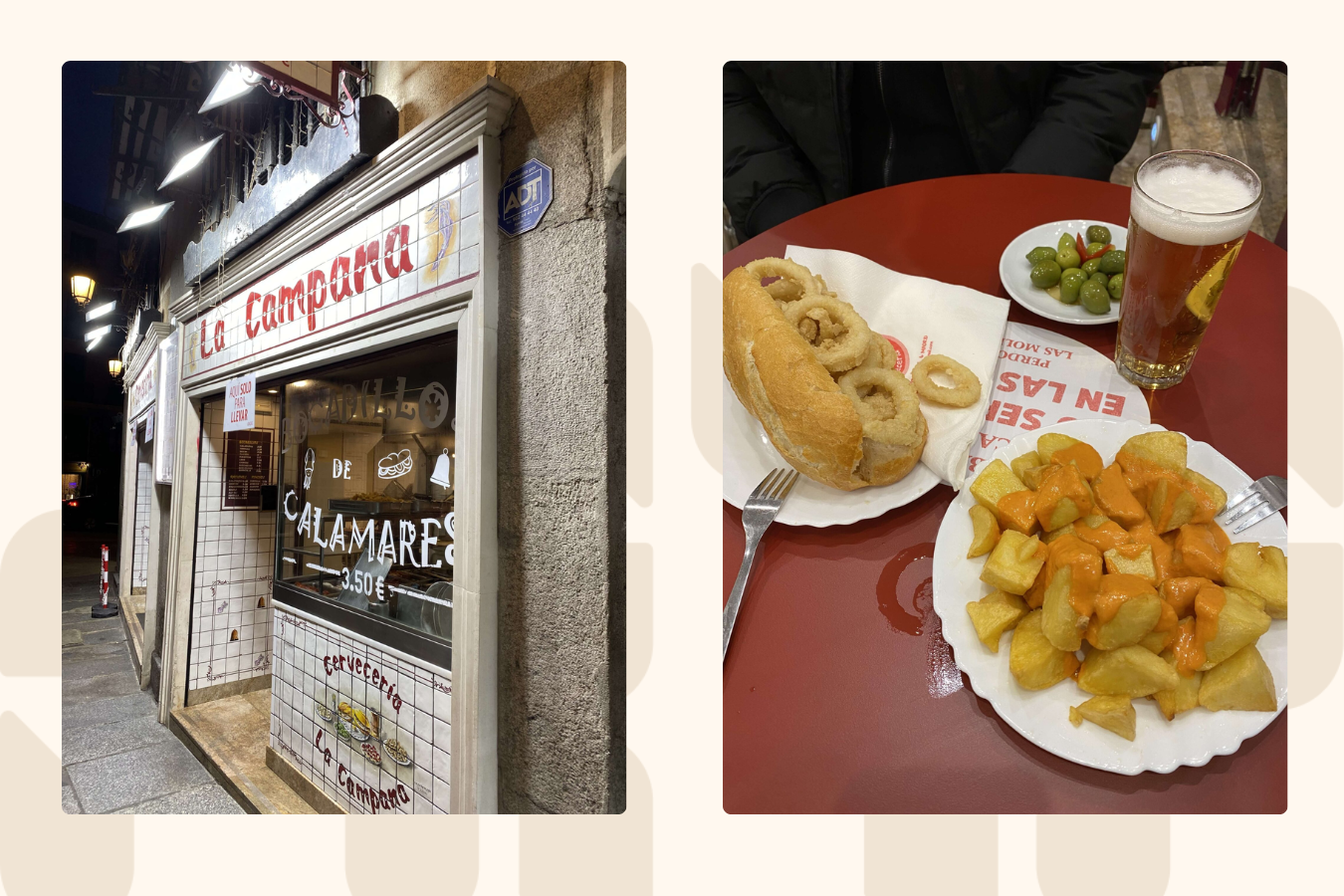 Bar La Campana przy Plaza Mayor